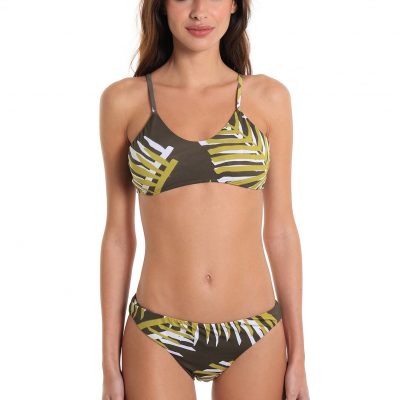 Bikini Two-Piece Swimsuit Arpoador Island Leaf Bikini Two-Piece Swimsuit Arpoador Island Leaf